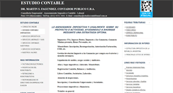 Desktop Screenshot of estudiocontablemsf.com.ar
